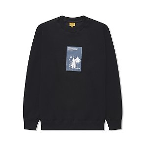 Moletom Class CLASSIC CREWNECK CLASS "WORKERS" BLACK