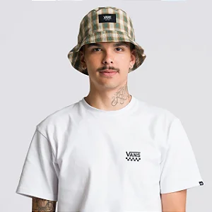 Chapéu Vans Patch Bucket Bistro Green White