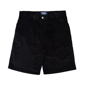Bermuda Tupode Og Baggy Veludo Preto