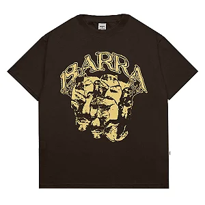 Camiseta Barra Mascarados Marrom