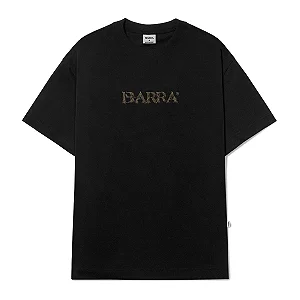 Camiseta Barra Logo Raizes Preta