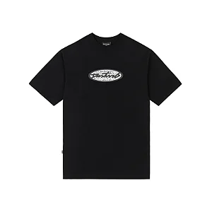 Camiseta Disturb Holographic T Shirt in Black