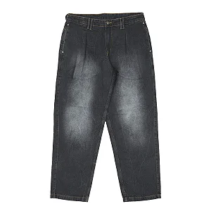 Calça Barra Jeans Marmorizada Preta