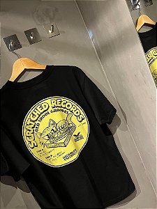 Camiseta Vans Scratched Records Black
