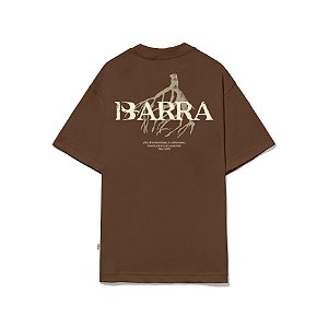 Camiseta Barra Raizes Institucional Marrom