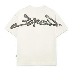 Camiseta Barra Assinatura Logo Handmade Off White