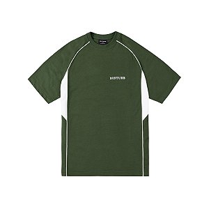 Camiseta DIsturb Cutline Division T Shirt in Green