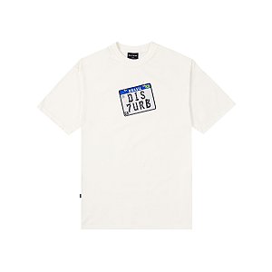 Camiseta Disturb Grau T Shirt in Off White