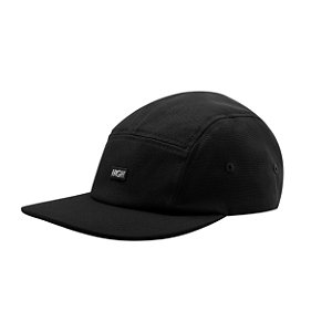 Boné High Company 5 Panel Logo Line Black