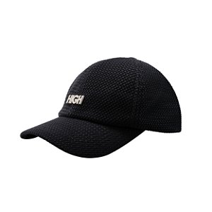 Boné High Company Waffle 6 Panel Black