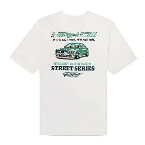 Camiseta High Company Tee Street Racing White