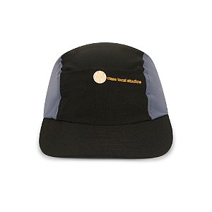 Boné Class 3 Panel Sports Hat "Stella" Black/Grey
