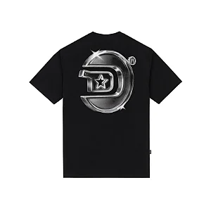 Camiseta Disturb Platinum T Shirt in Black