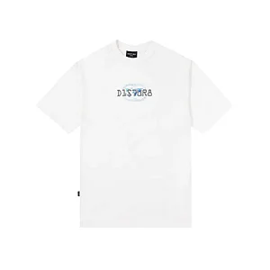 Camiseta Disturb Encoded T Shirt in Off White