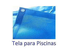 Tela Para Piscina - 5,00 X 3,00 - 500 Micras - Azul