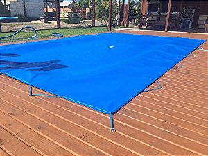 Capa Piscina Proteção + Térmica, 500 Micras - 7,50m x 4,00m