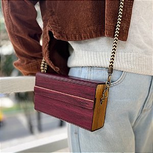 Bolsa Clutch Roxinho