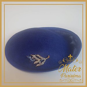 Casquete Ágata Azul Royal
