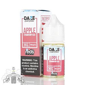 E-Liquido Apple Strawberry Iced (Nic Salt) - Reds Apple / 7 Daze