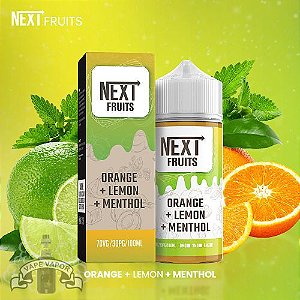 E-Liquido Orange Lemon Menthol (Freebase) 100ml - NEXT