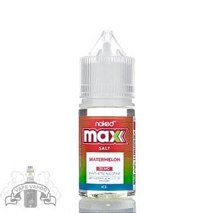 E-Liquido NKD Max Watermelon Ice (Nic Salt) - Naked 100