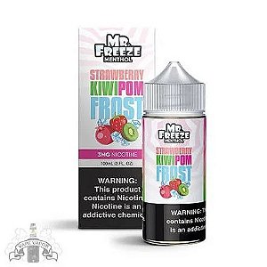 E-Liquido Strawberry Kiwi Pom Frost (Freebase) - Mr. Freeze
