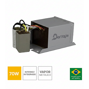 Reator Vapor Metálico Interno AFP 70W - DEMAPE