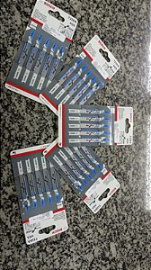 Kit 5 Cartelas de Lâmina Serra Tico-Tico Metal T118A (pack com 25 peças) - 2607668145 - BOSCH