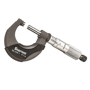 Micrômetro Externo 0-25mm V436.1MXRL-25 - STARRETT