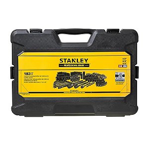 Jogo de Ferramentas + Soquetes 183 peças - STMT71662LA - STANLEY