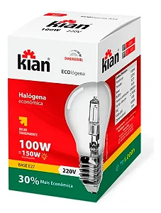 Lâmpada 100w Halógena Econômica