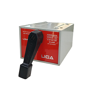 Chave Elétrica Monofásica Simples 60A/10HP - MS-103 - LOMBARDI
