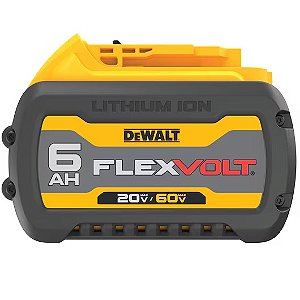 Bateria LI-ION 20V/60V 6,0Ah MAX FLEXVOLT DCB606 - DEWALT