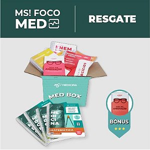 RESGATE MED Box: Apostilas e Livros - MS! Foco MED ENEM 2022