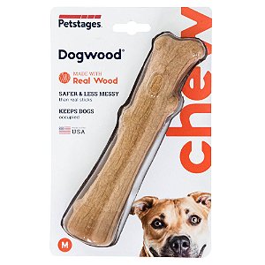 Brinquedo Mordedor Petstages Dogwood Stick Real Wood - M