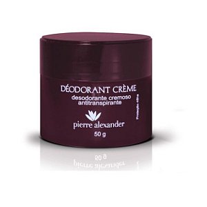 Desodorante em Creme Antitranspirante 48h Vinho 50g | Pierre Alexander