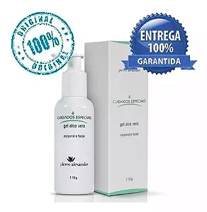 Gel Aloe Vera Pierre Alexander 110g - Hidratante Corporal e Facial