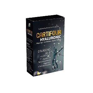 Colágeno Tipo 2 UC-II com Ácido Hialurônico, Magnésio e D3 60 cáps | Articulações | Cartifull Hyaluronic Domina Farma