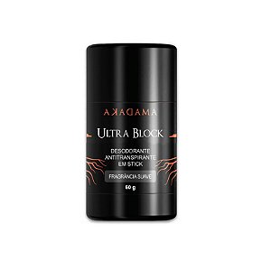 Desodorante Antitranspirante Stick Ultra-Block Fragrância Suave 50g | Akadama