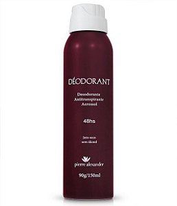 Desodorante Antitranspirante Aerossol 150ml Pierre Alexander