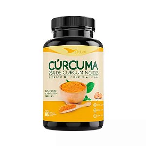 Suplemento Cúrcuma - 60 CPS - GLOBAL