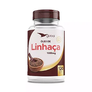 Suplemento Óleo de Linhaça - 120 CGM - GLOBAL