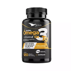 Suplemento Supra Ômega 3 TG + Vitamina E - 120 CGM - GLOBAL