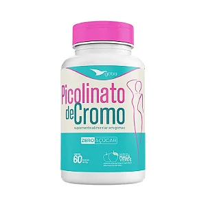 Suplemento Picolinato de Cromo em Goma Maça Verde – 60 Gummies - GLOBAL
