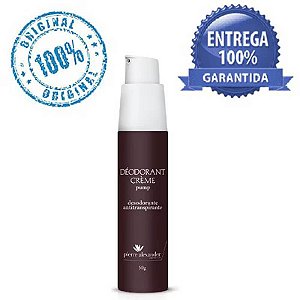 Desodorante Antitranspirante Creme Vinho Pump 50g Pierre Alexander