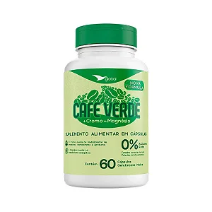 Suplemento de Café Verde + Cromo e Magnésio - 60 CGM - GLOBAL