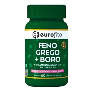 Suplemento Feno Grego + Boro - 60 CPS - EUROFITO