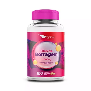 Suplemento Óleo de Borragem - 120 CGM - GLOBAL