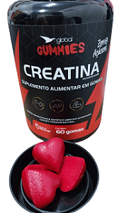 Suplemento Creatina em Gummy Sabor Morango - 60 Gomas - GLOBAL