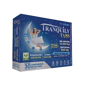 Inositol com Triptofano e Vitamina B6 30 comp | Tranquily Tabs IdnLabs
